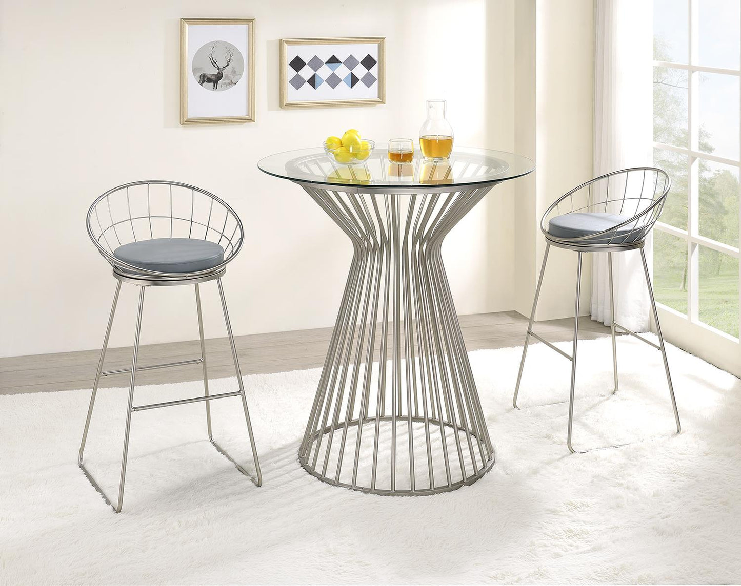 G183143 3 Pc Bar Set Coaster Z2 Premium