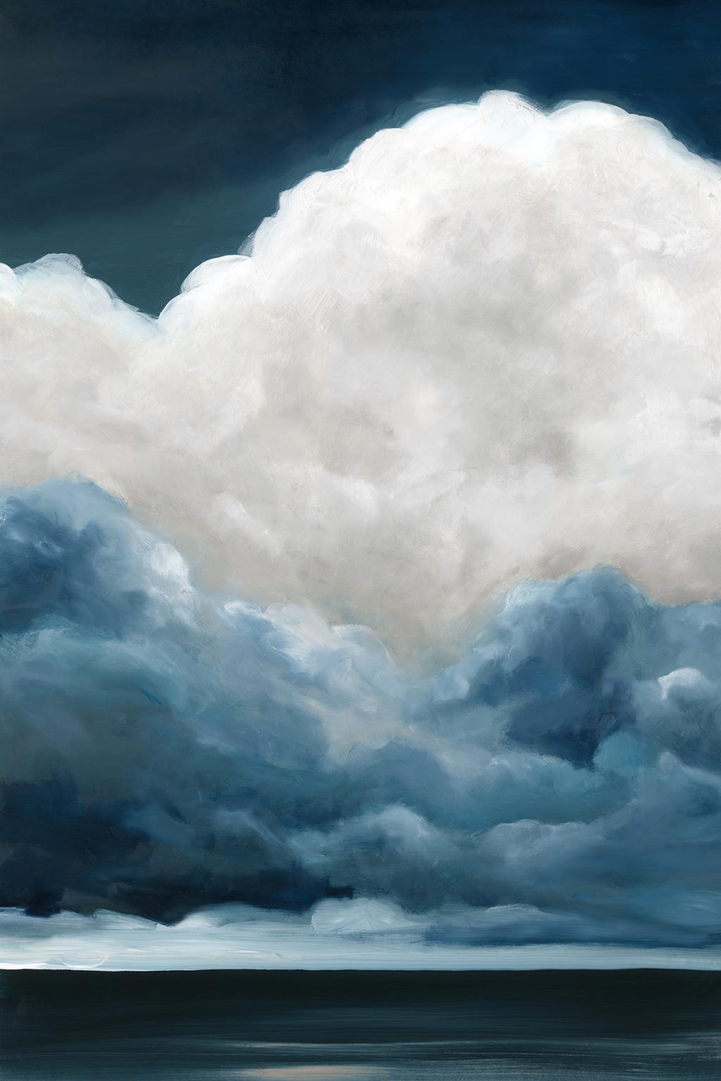 Small - Nature's Drama II By Carol Robinson - Blue Classy Art