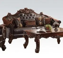 Acme Vendome Sofa in Cherry 53130 ACME East