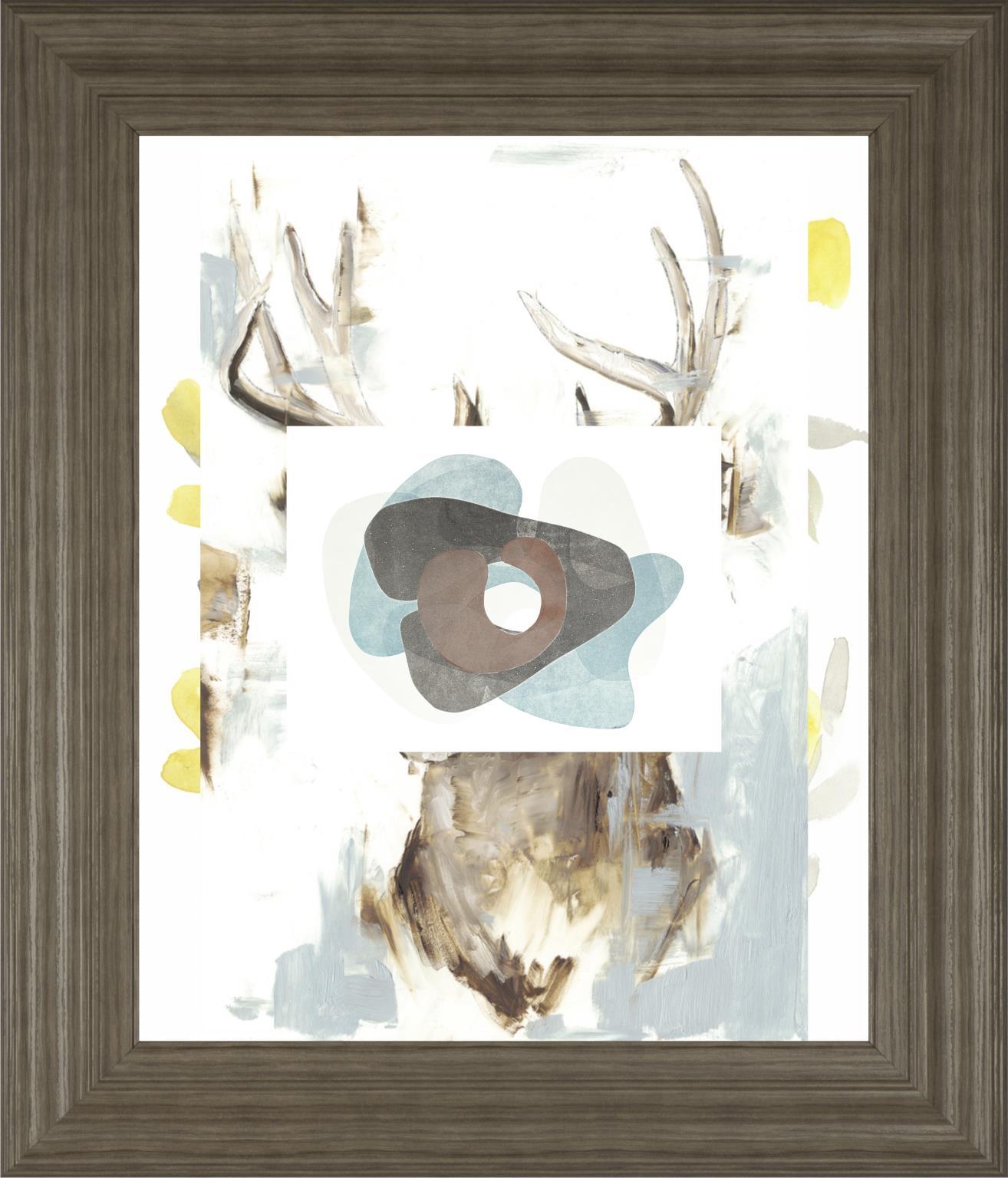 22x26 Homage to Eames V By Rob Delamater - Dark Gray Classy Art