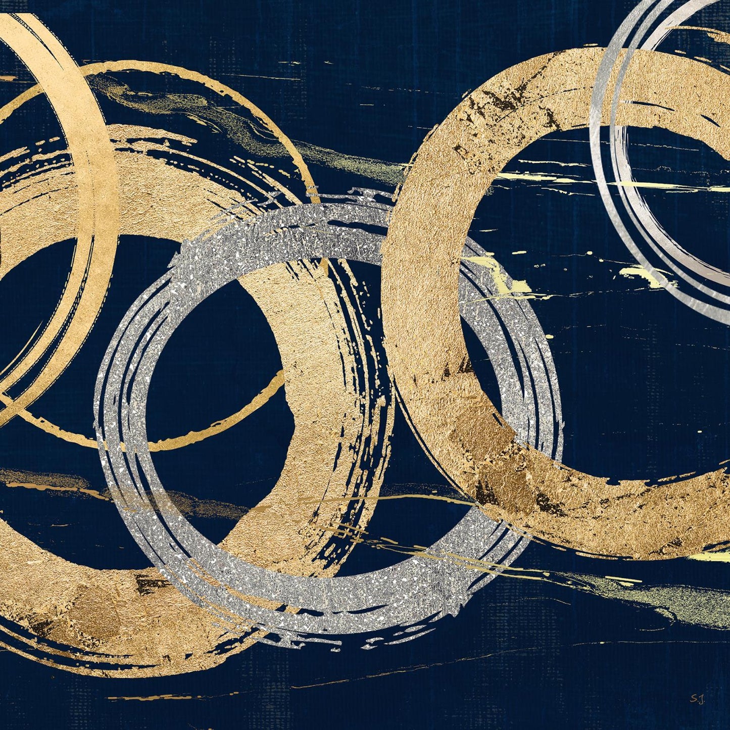 Framed - Atmosphere Detail I By Susan Jill - Yellow Classy Art