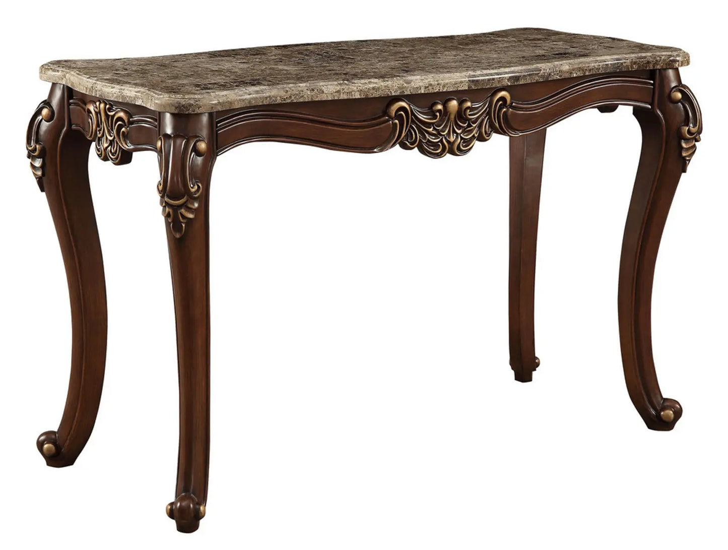 Acme Furniture Mehadi Sofa Table in Walnut 81698 ACME East