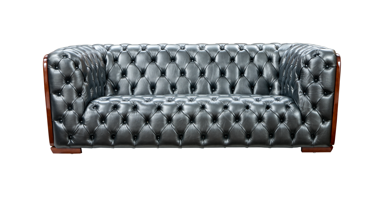 ESF Furniture - Extravaganza 415 Sofa in Grey - 415S-GREY ESF Furniture