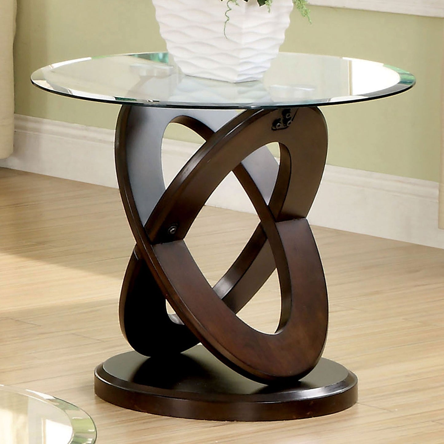 Atwood II Dark Walnut End Table FOA East