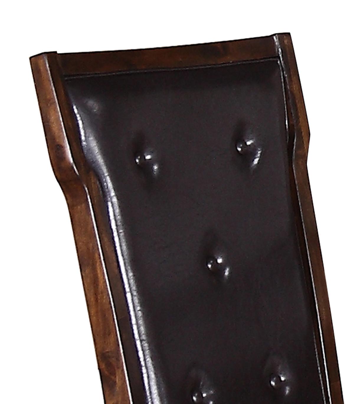 Pam Transitional Style Dining Chair in Espresso finish Wood Cosmos Furniture