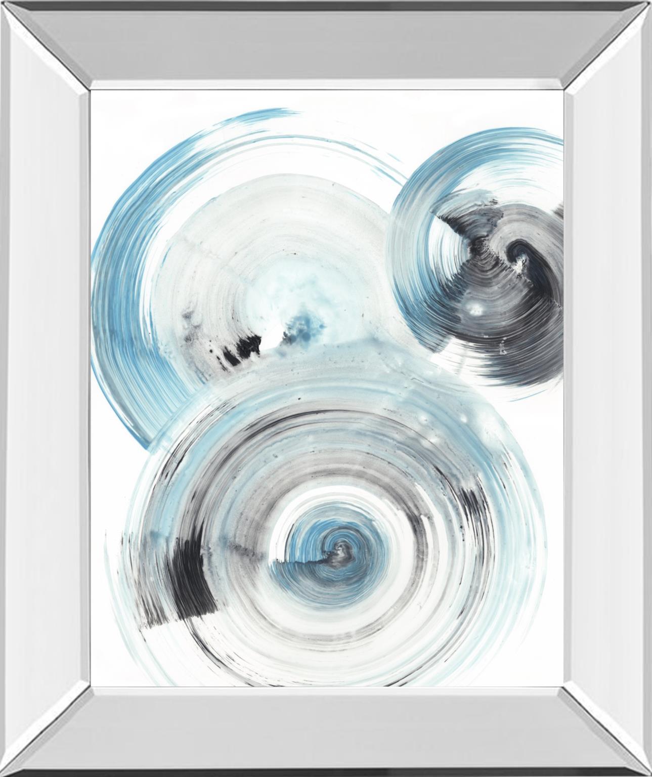 Ripple Effect I By Ethan Harper - Light Blue Classy Art