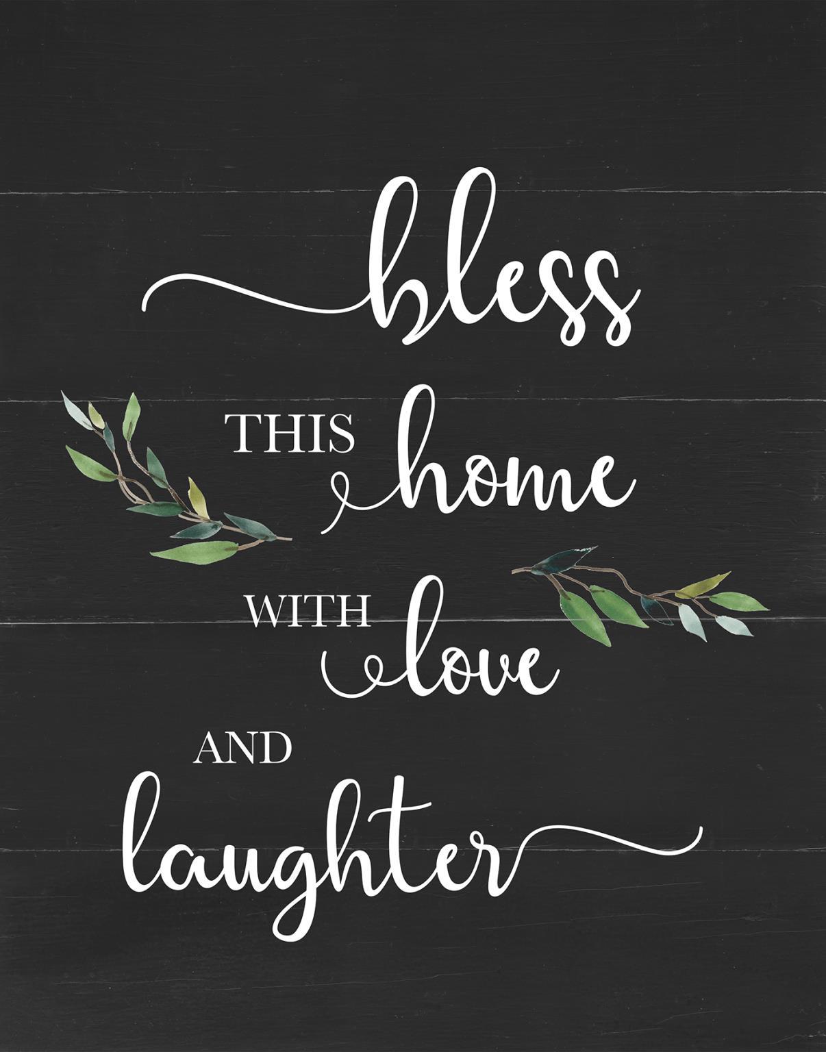 Framed Small - Love And Laughter By Carol Robinson - Black Classy Art