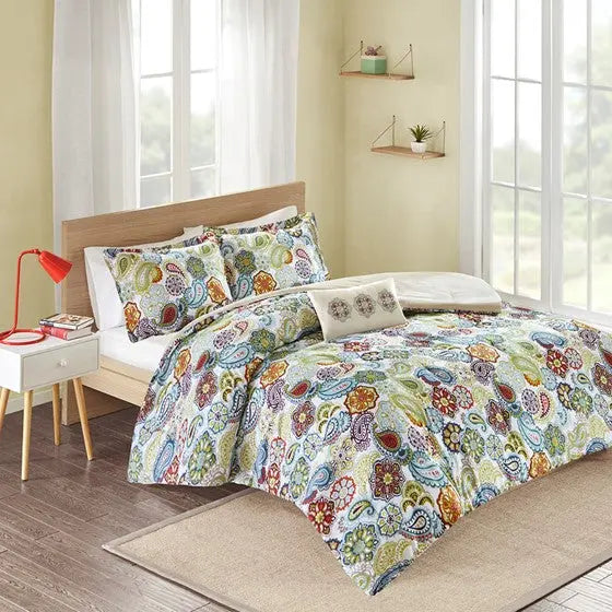 Comforter Set Multi Twin XL Olliix.com