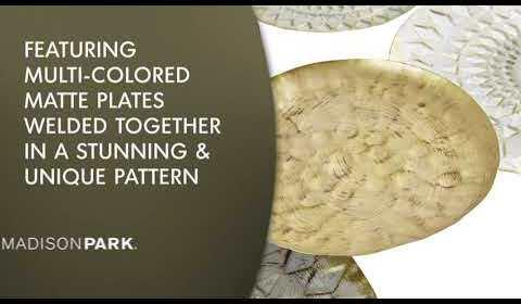 Legion Metal Plates Wall Decor Multicolor Olliix.com