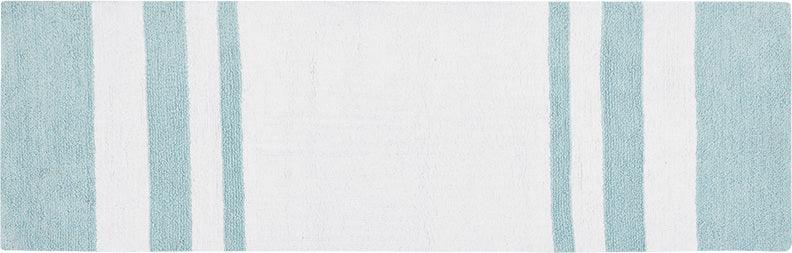 Spa 24" Cotton Bath Rug Aqua Olliix.com