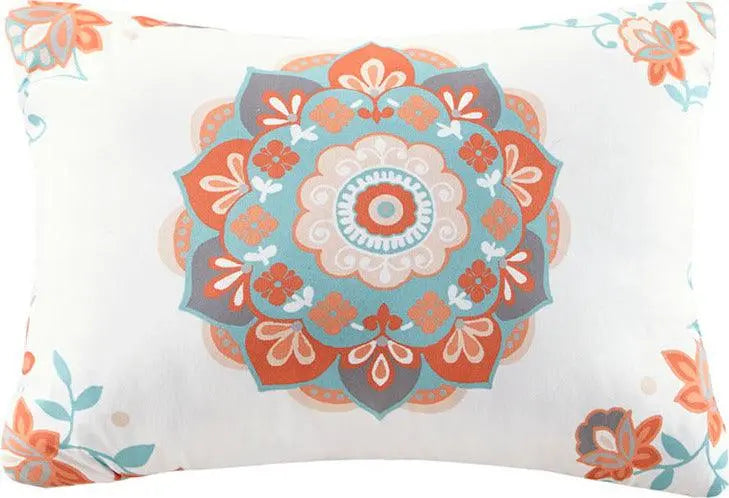 Vinnie Twin XL Comforter and Sheet Set Aqua Olliix.com