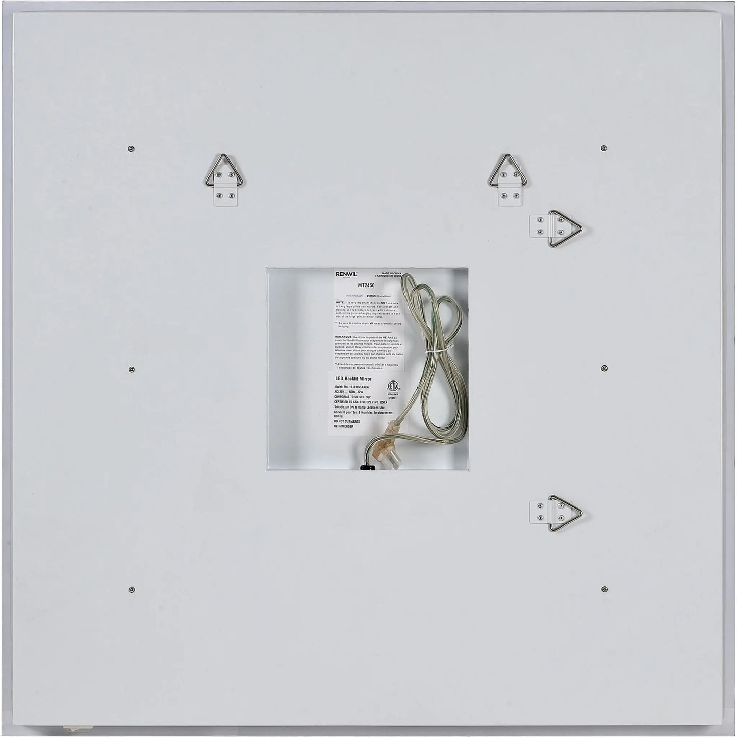 RenWil Kodal Square LED Mirror NDD221M043 RenWil