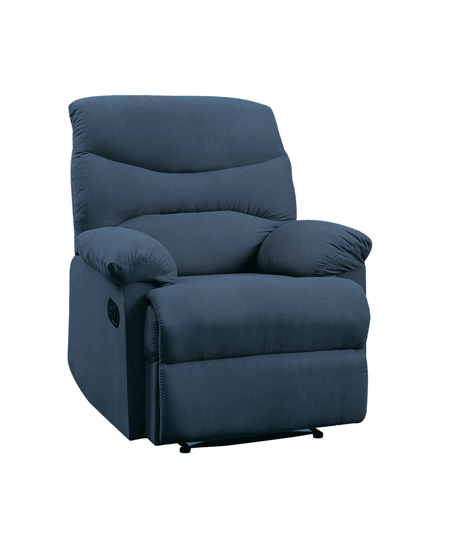 Arcadia Blue Woven Fabric Recliner (Motion) ACME East