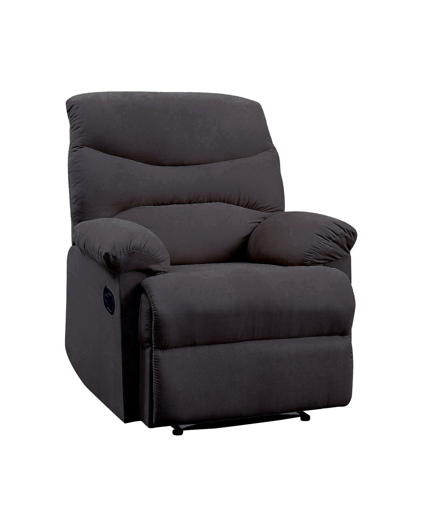 Arcadia Black Woven Fabric Recliner (Motion) ACME East