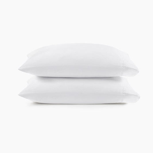 500TC Cotton Pillowcases White Olliix.com