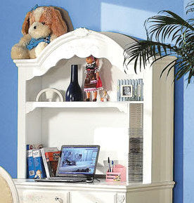 Acme Flora Desk Hutch in White 01688 ACME East