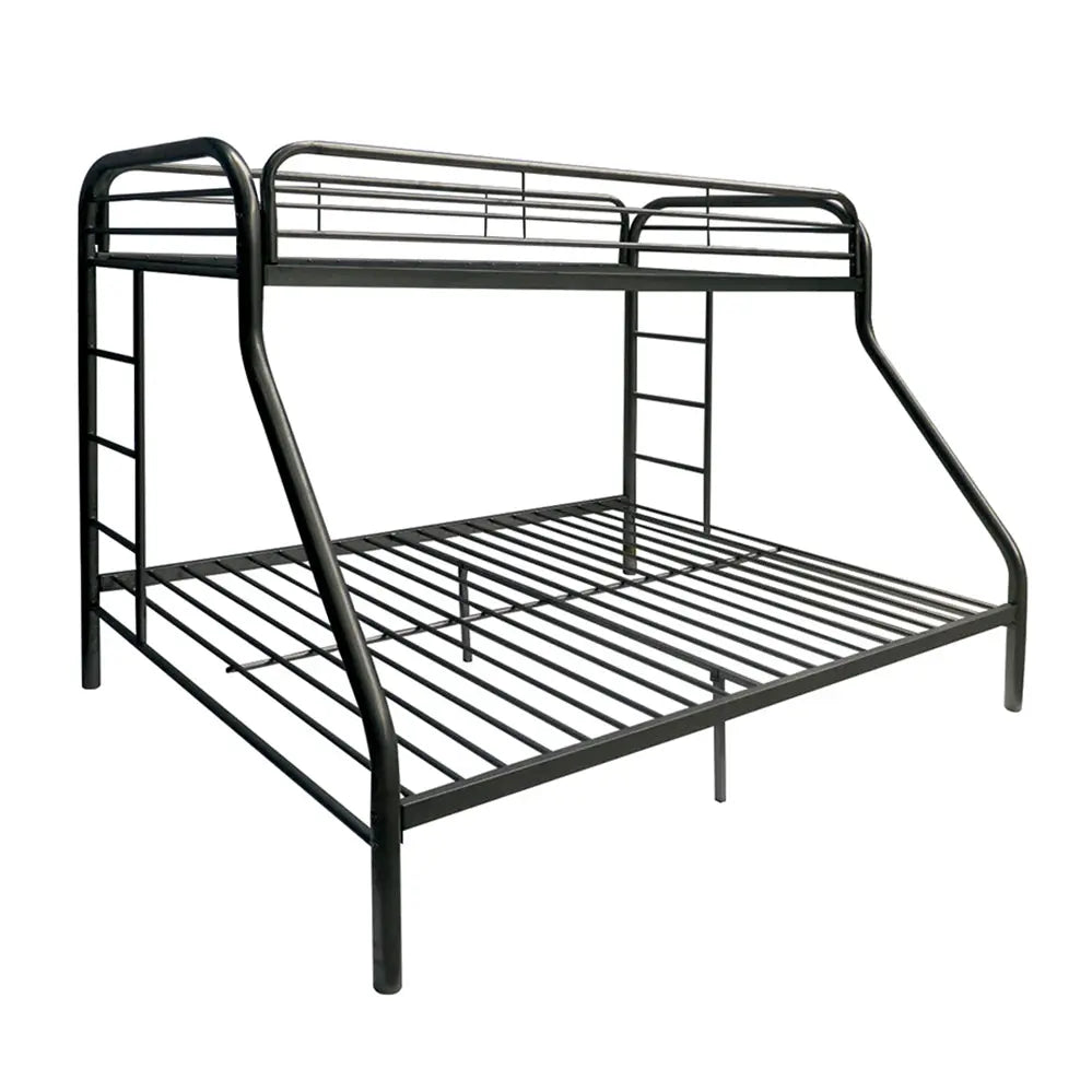 Tritan Black Bunk Bed (Twin/Full) ACME East