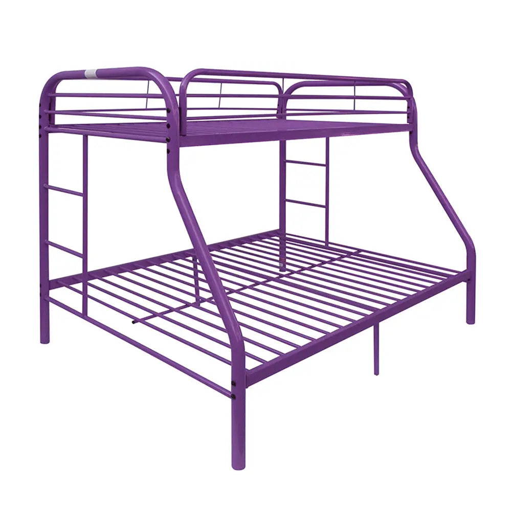 Tritan Purple Bunk Bed (Twin/Full) ACME East