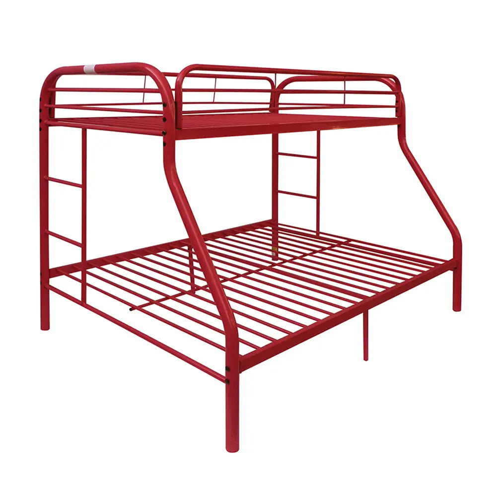 Tritan Red Bunk Bed (Twin/Full) ACME East