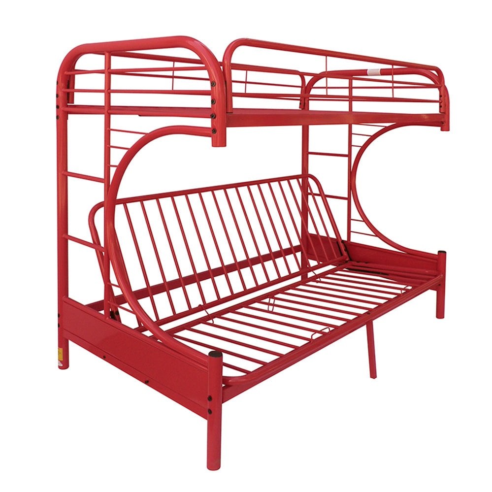 Eclipse Red Bunk Bed (Twin/Full/Futon) ACME East