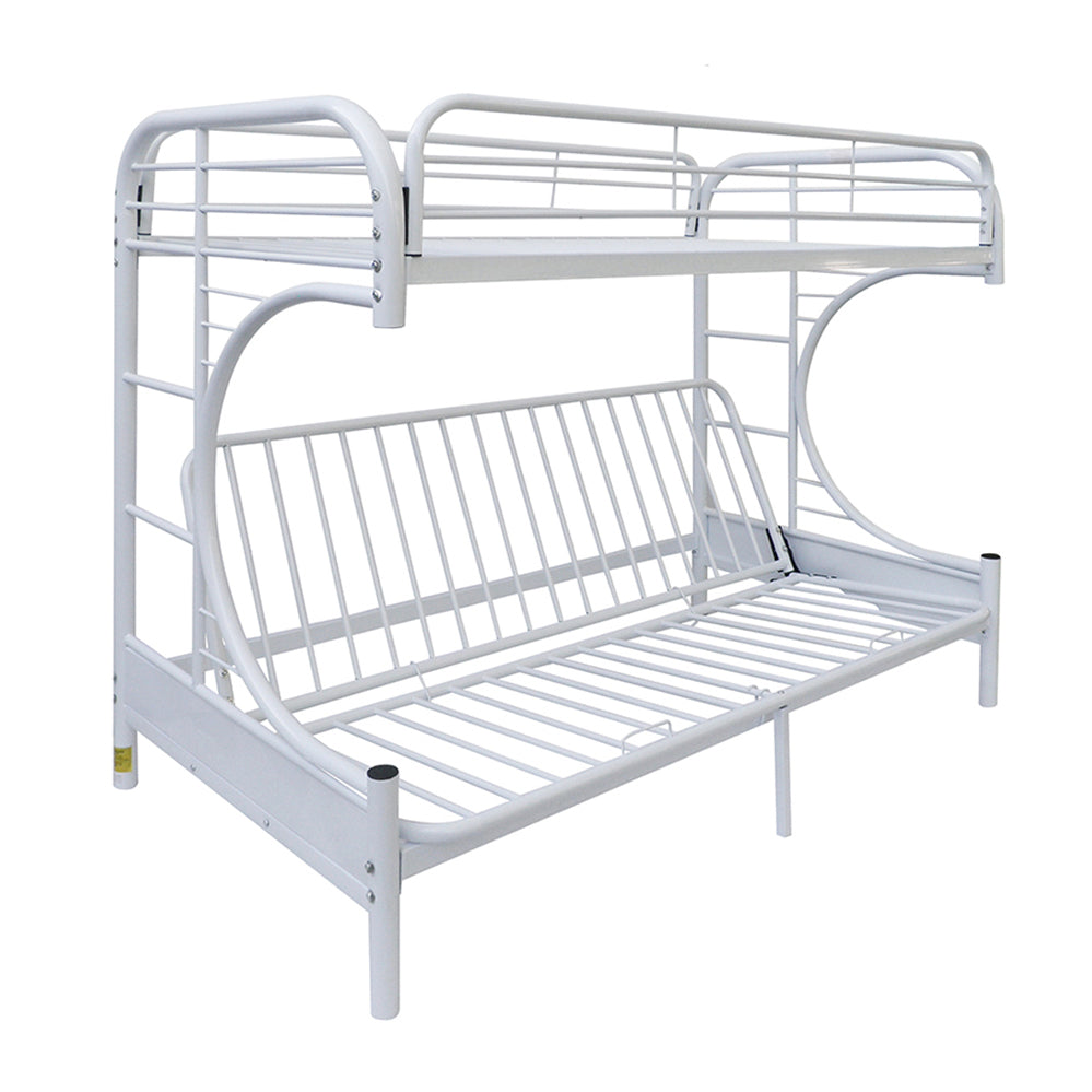 Eclipse White Bunk Bed (Twin/Full/Futon) ACME East