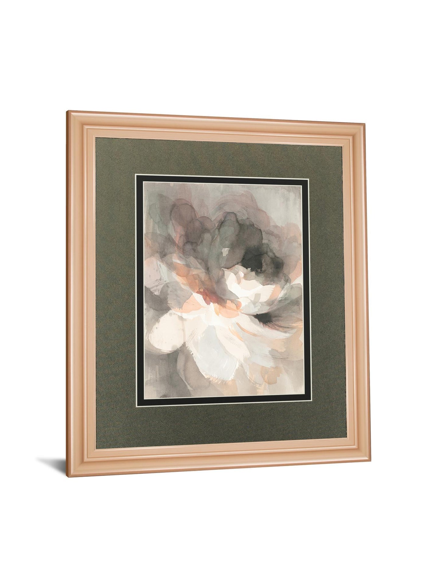 Abstract Peony By Danhui Nai - Green Classy Art