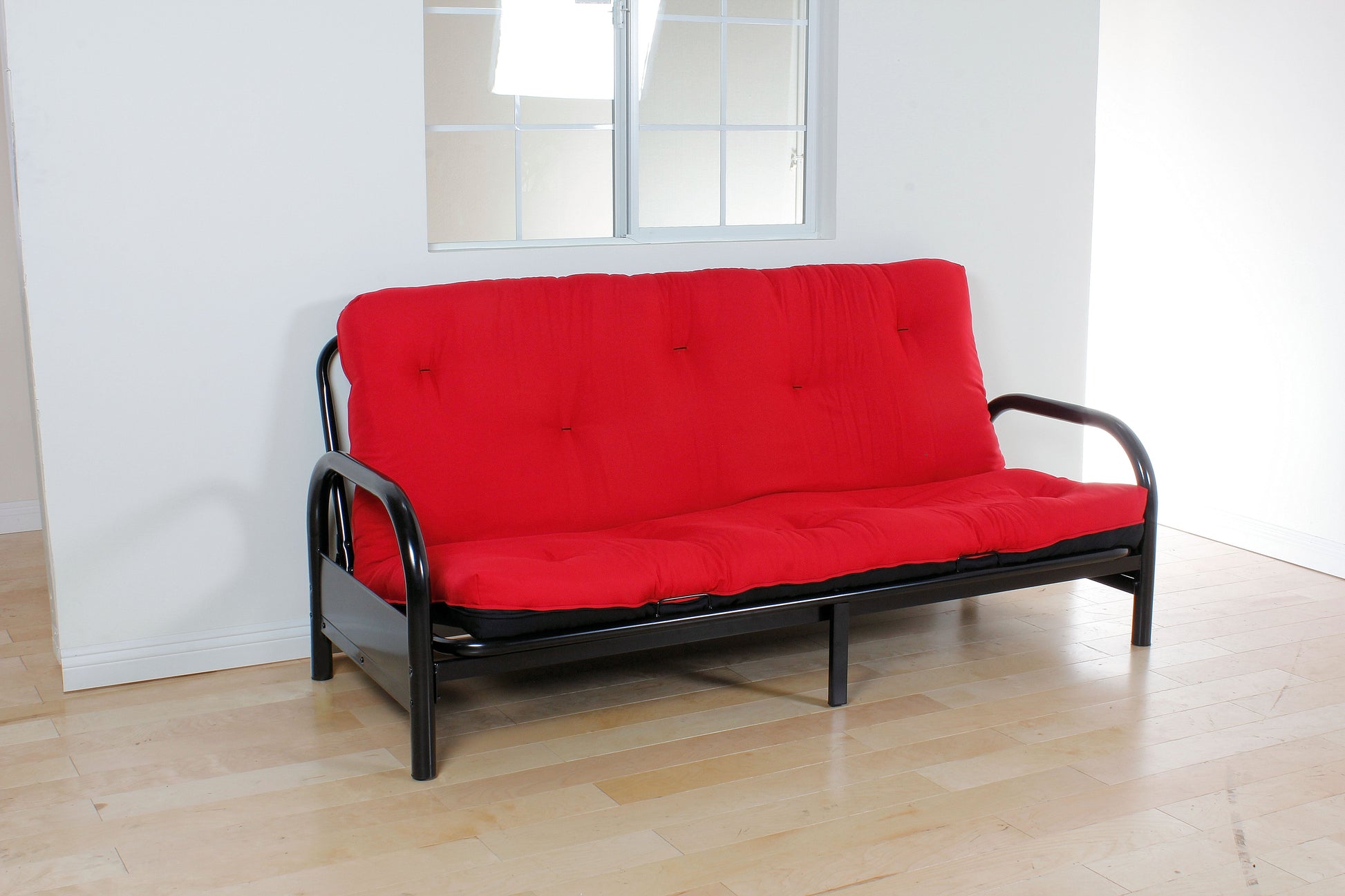 Nabila Red & Black Full Futon Mattress, 6"H ACME East