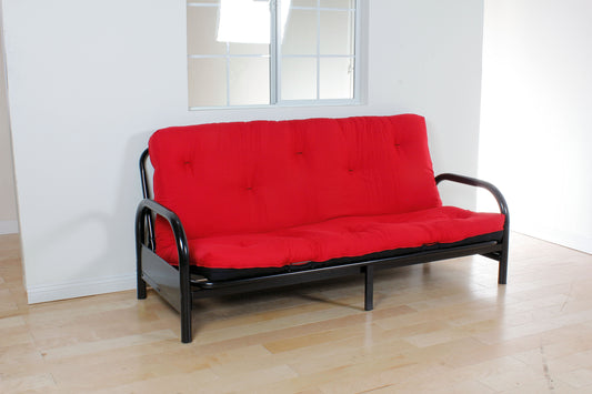 Nabila Red & Black Full Futon Mattress, 6"H ACME East