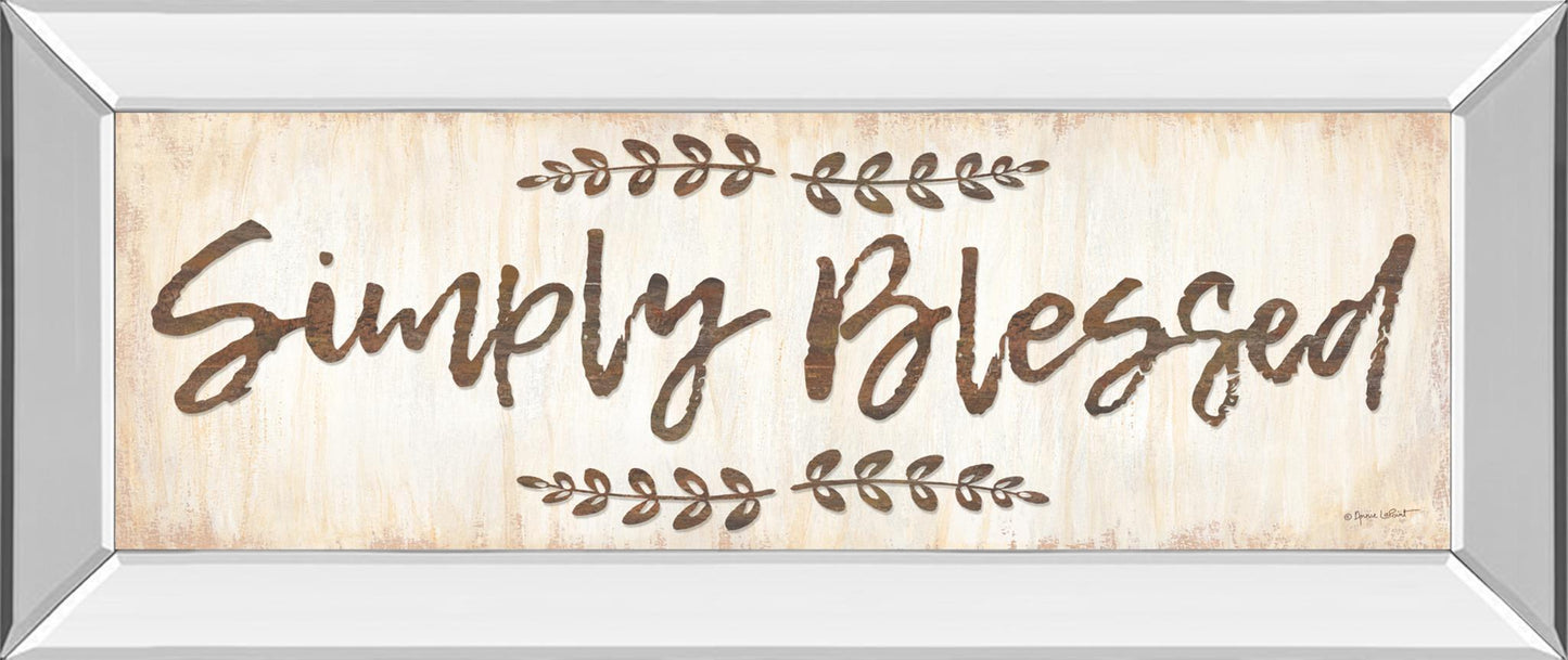 Simply Blessed By Annie Lapoint - Beige Classy Art