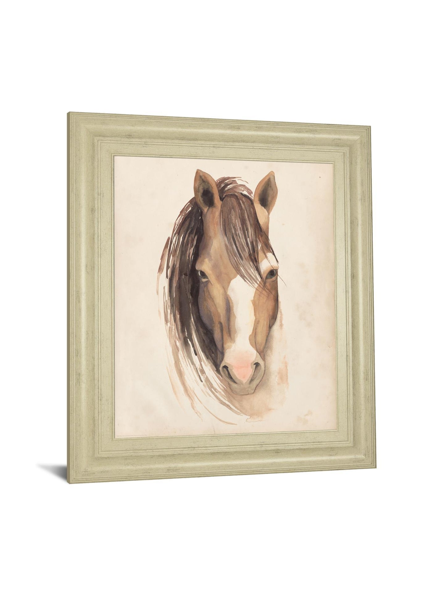 Watercolor Animal Study - Wall Art - Dark Brown Classy Art