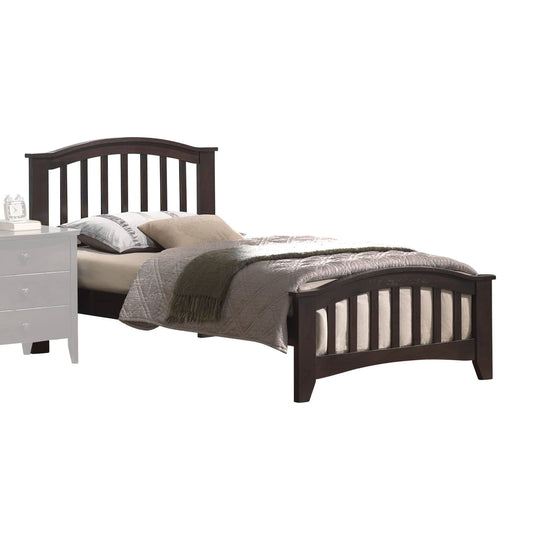 San Marino Dark Walnut Twin Bed ACME East