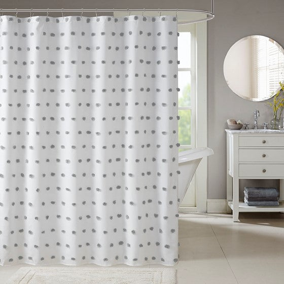 Shower Curtain Grey Olliix.com