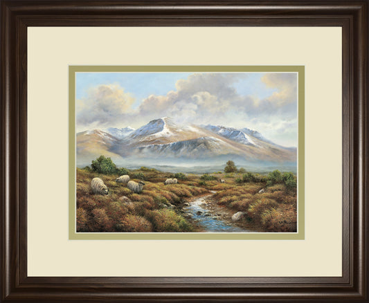 Ben Nevis By Wendy Reeves - Dark Brown Classy Art