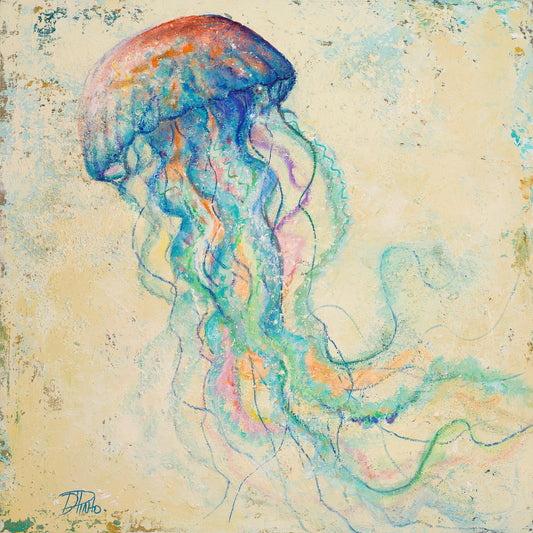 Framed - Creatures Of The Ocean I By Patricia Pinto - Blue Classy Art