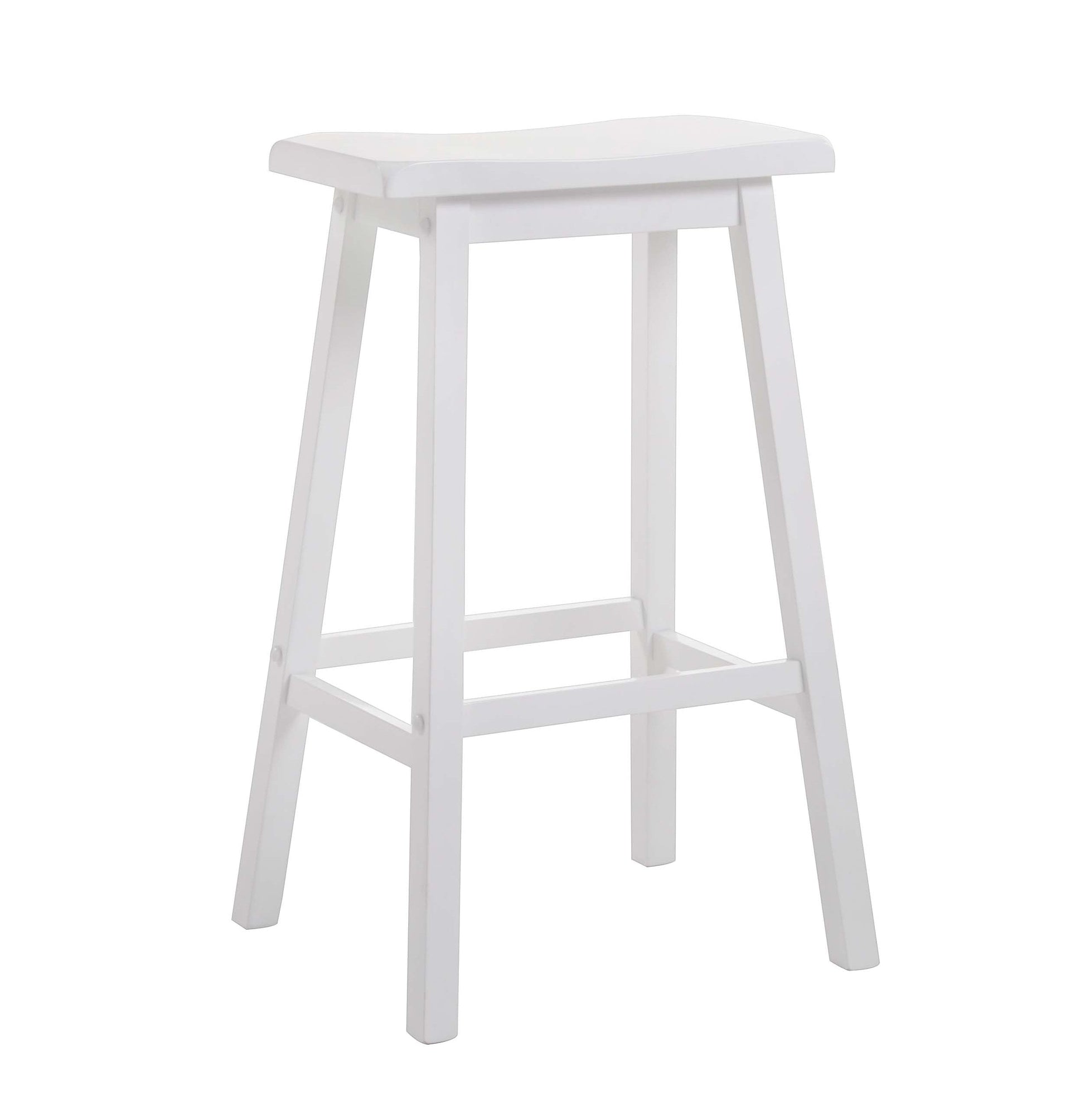 Gaucho White Bar Stool ACME East