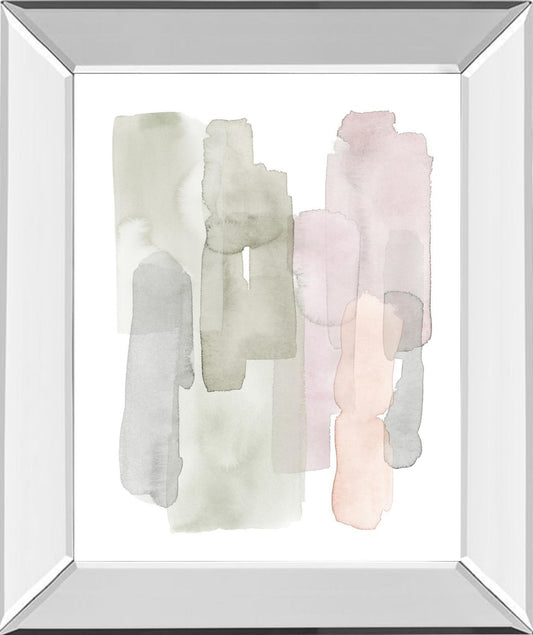 Sorbet Falls I By Grace Popp - Pearl Silver Classy Art