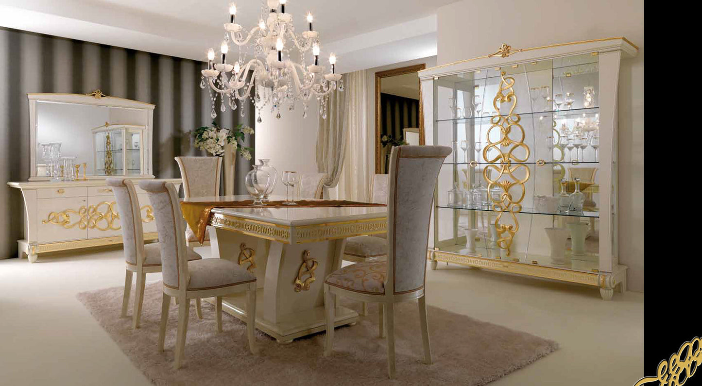 ESF Furniture - Gocce Di Luce Day Dining Table 11 Piece Dining Room Set - GOCCEDININGTABLE-11SET ESF Furniture