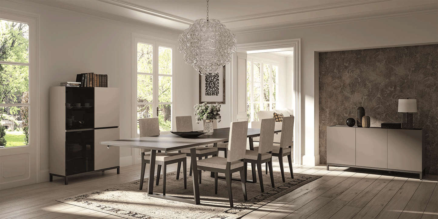 ESF Furniture - Kali Dining Table 7 Piece Dining Room Set - KALITABLE-7SET ESF Furniture