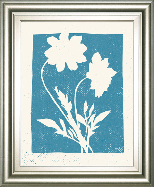 Joyful Spring I By Moira Hershey - Framed Print Wall Art - Pearl Silver Classy Art