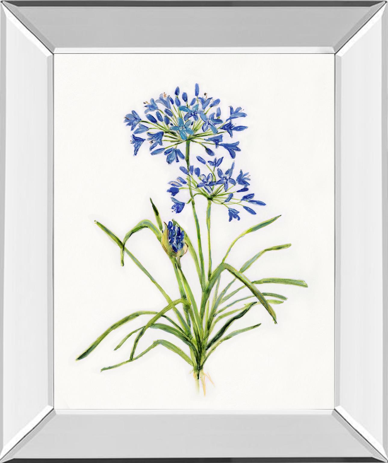 Blue Lively Botanical I By Sally Swatland - Blue Classy Art