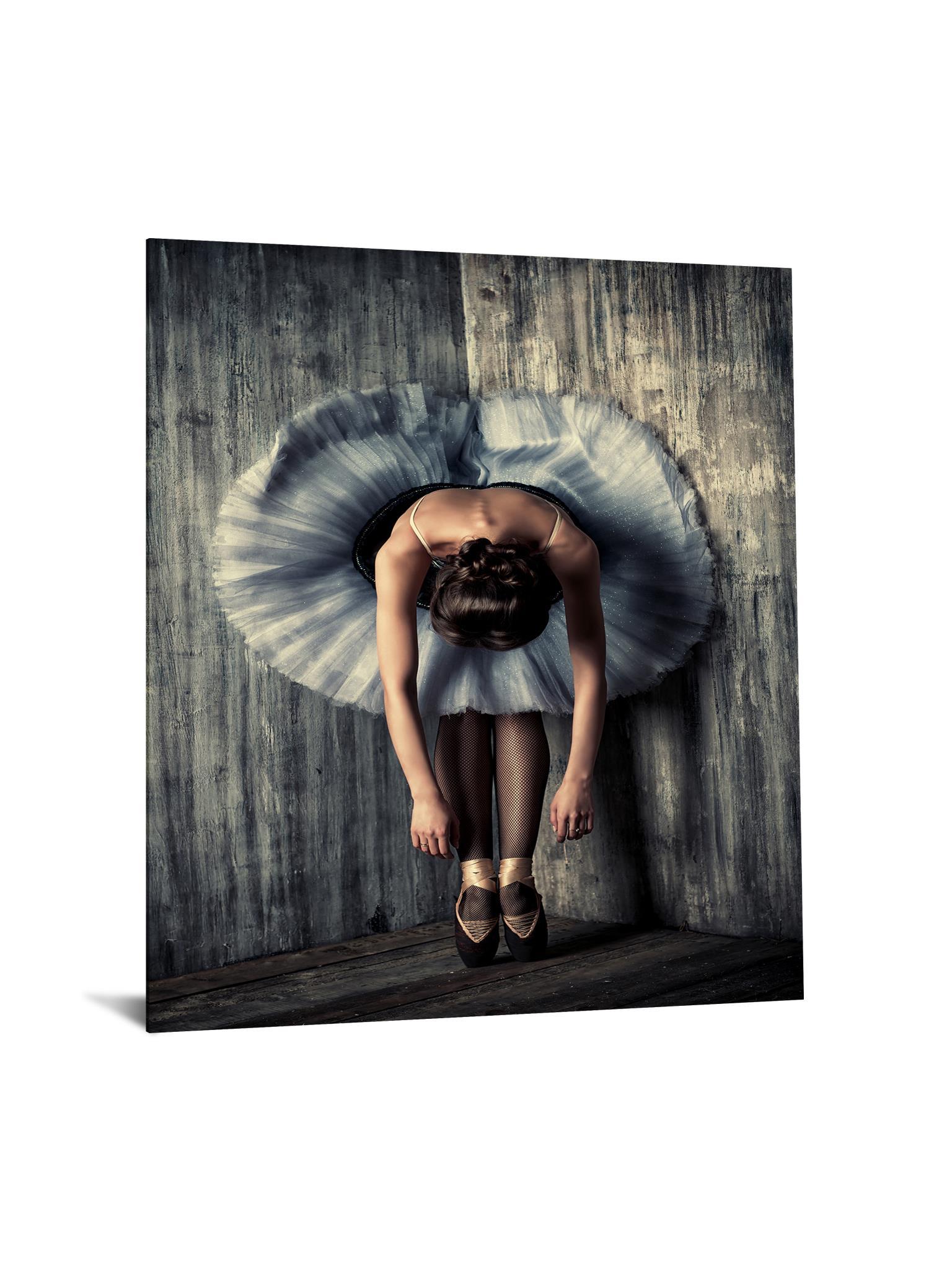 Tempered Glass Plus Foil Ballet - Dark Gray Classy Art