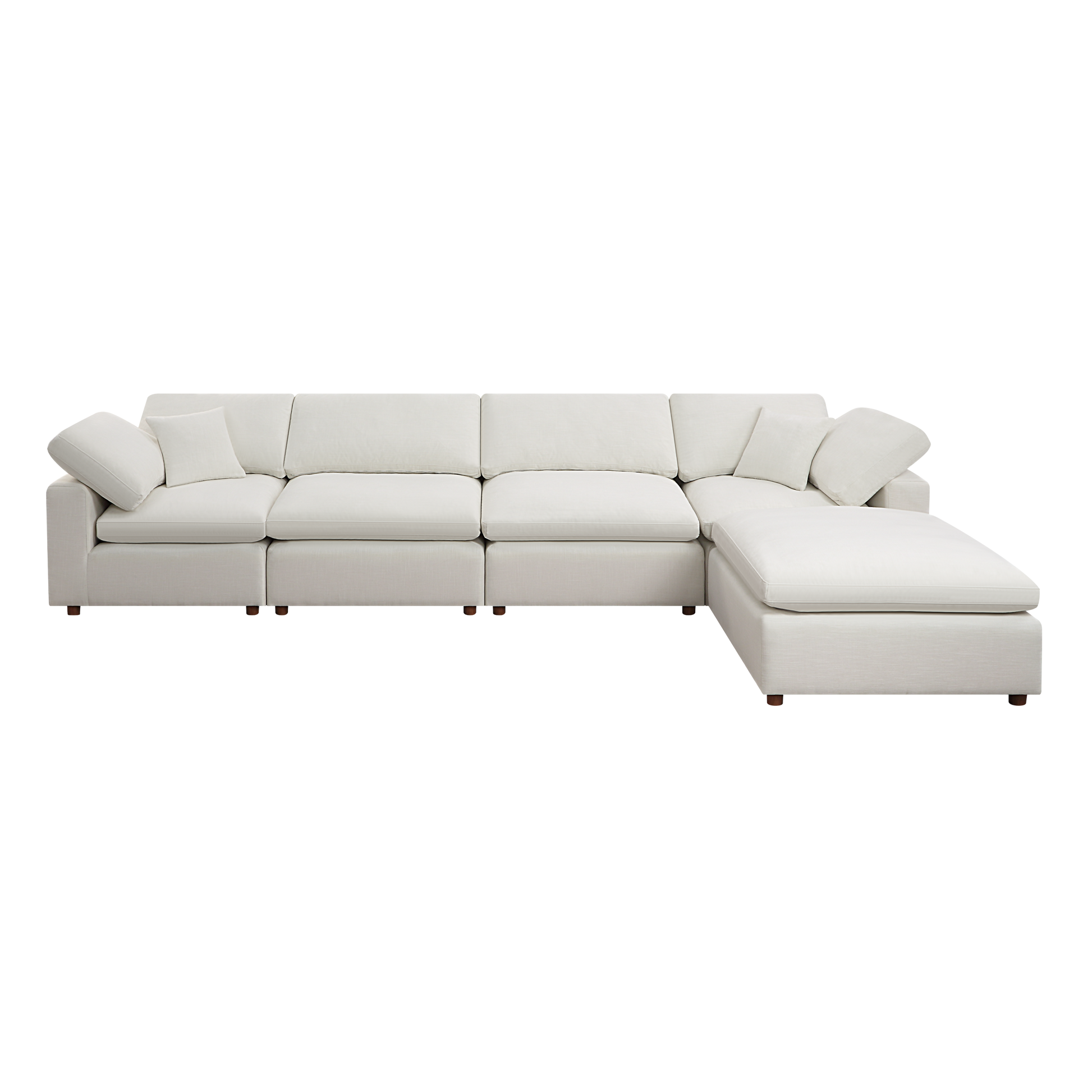 Modern Modular Sectional Sofa Set, Self-customization Design Sofa, White ***(FREE SHIPPING)*** House to Home Furnishings LLC