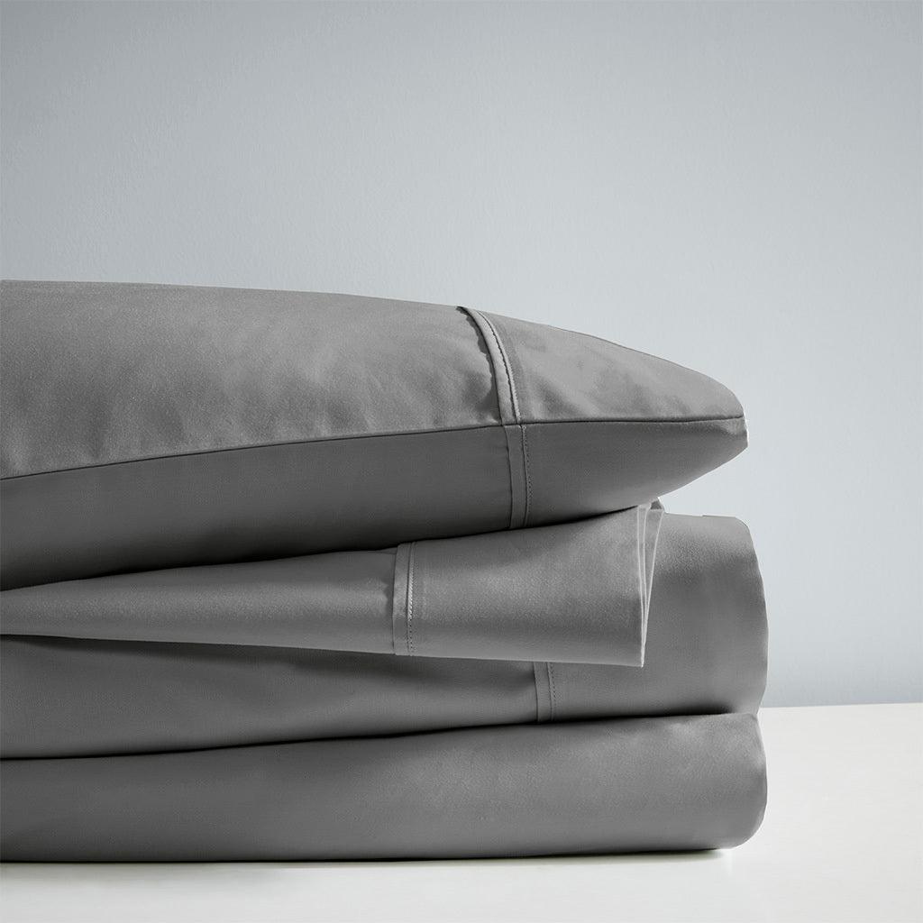 1000 Thread Count California King Sheet Set Charcoal Olliix.com