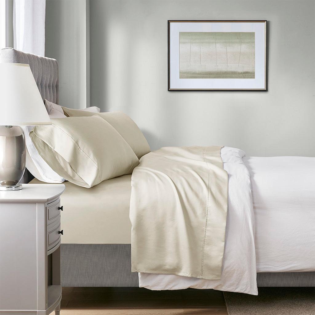 1000 Thread Count California King Sheet Set Ivory Olliix.com