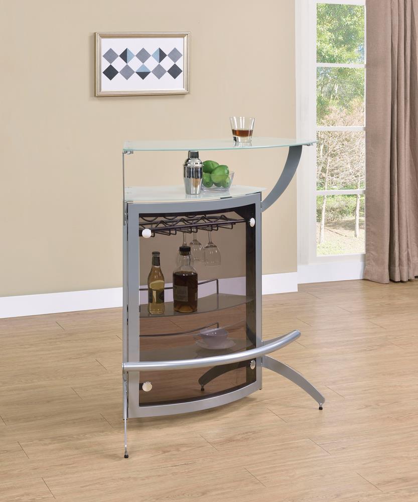 G100135 Contemporary Recreation Room Bar Unit Coaster Z2 Premium