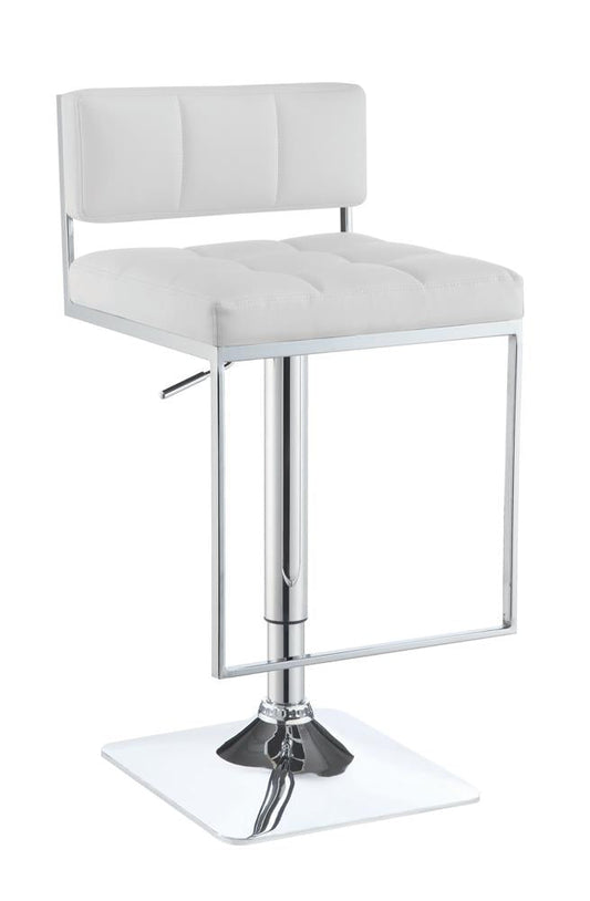 G100193 Contemporary Chrome Adjustable Bar Stool Coaster Z2 Premium