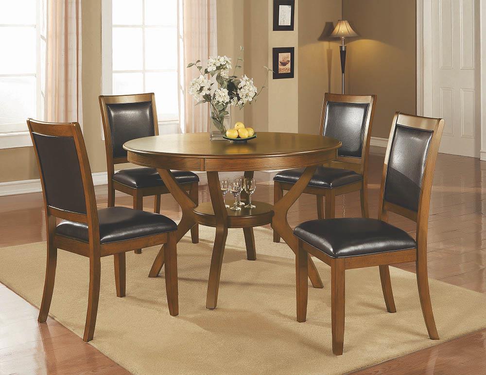 Nelms Casual Deep Brown Dining Table Coaster Z2 Premium