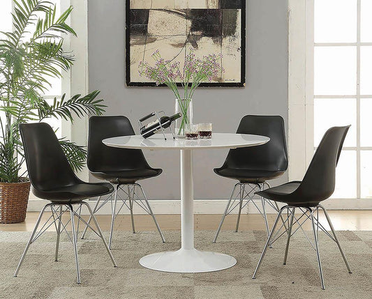 Lowry Contemporary Black Dining Chair Coaster Z2 Premium