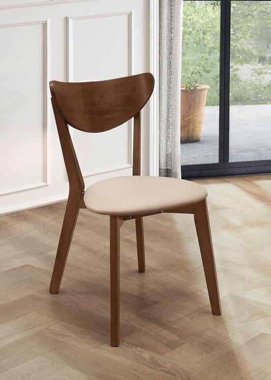 Kersey Retro Chestnut Dining Chair Coaster Z2 Premium