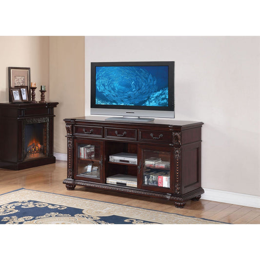 Acme Anondale TV Stand in Cherry 10321 ACME East